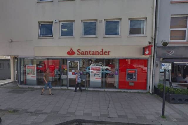 Santander in Shoreham High Street. Photo: Google Images
