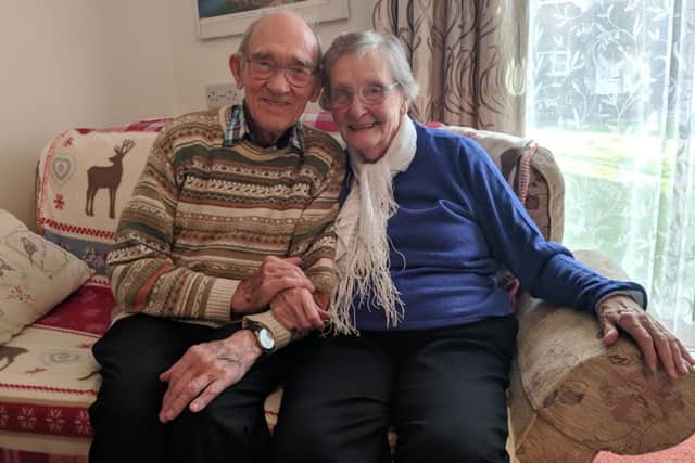 Margaret and Frank Pink are celebrating their diamond wedding