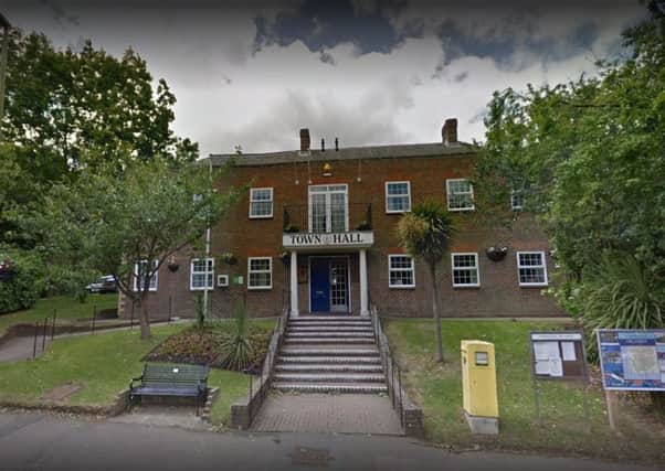 Haywards Heath Town Hall in Boltro Road. Picture: Google Street View