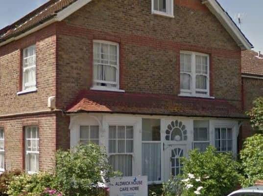 Aldwick House Care Home, Bognor. Google Street View