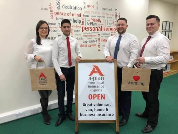 A-Plan, which covers all kinds of home, car and life insurance, has unveiled its latest branch in the UK