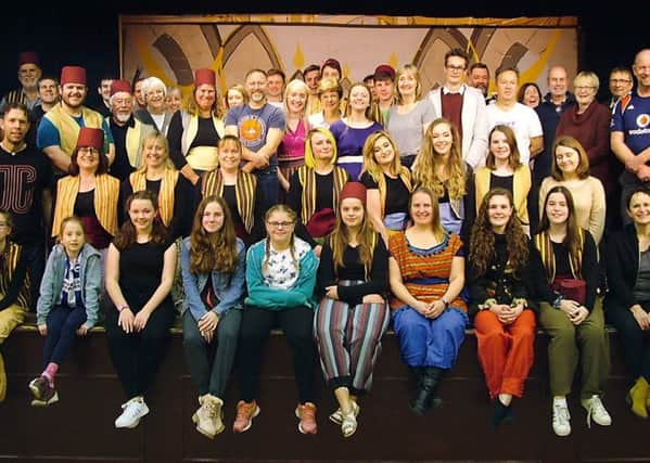 The cast and crew of Ali Baba. Photo by Jay Taylor-Jones