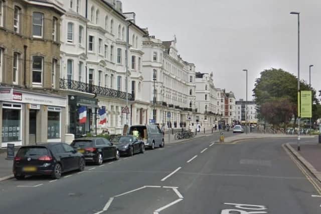The victim was circled by three youths when he was walking down Church Road. Picture: Google Streetview