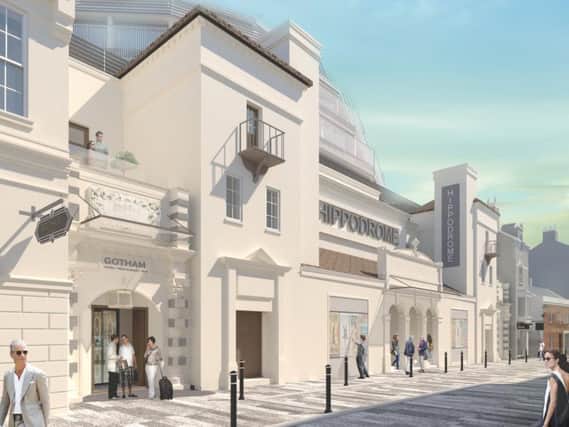 First designs for the Hippodrome Brighton