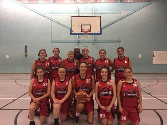 The Crawley Lightning team for the 2018/19 season. Picture courtesy of Alissa Walker.
