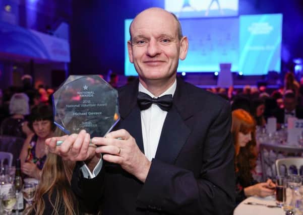 Michael Gevaux, from Eastbourne, is winner of the National Volunteer Award at the British Gymnastics National Awards 2019 SUS-190129-155301001