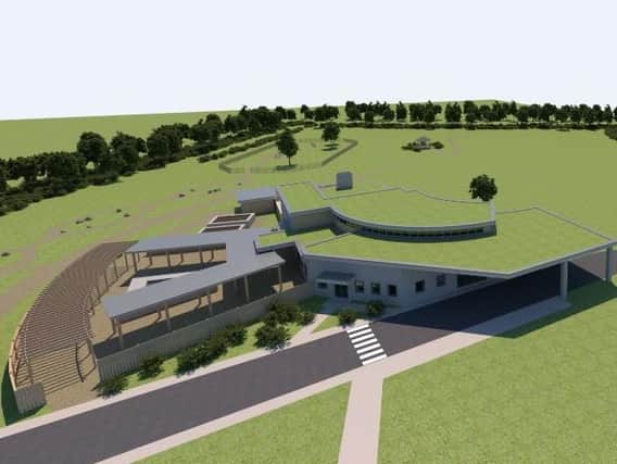 Artist's impression of the current building design for a crematorium in Climping. Picture contributed