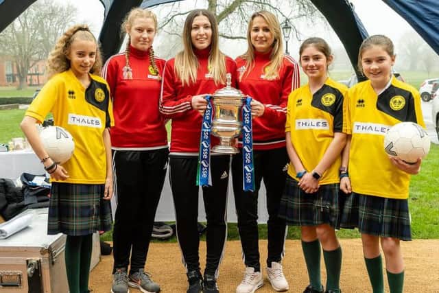 Women's FA Cup and Crawley Wasps visit Ardingly College
Picture by Ben Davidson.