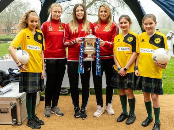 Women's FA Cup and Crawley Wasps visit Ardingly College
Picture by Ben Davidson.