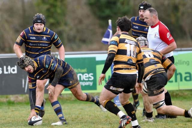 John Dawe got a try in Worthing Raiders' defeat to Canterbury. Picture: Stephen Goodger