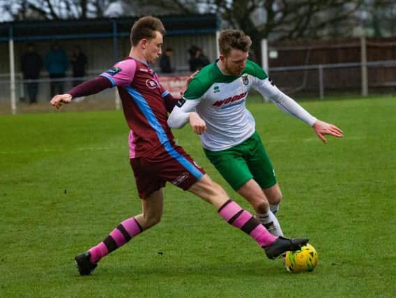Jimmy Wild did well at Corinthian Casuals - but he has now suffered a knee injury in training / Picture by Tommy McMillan