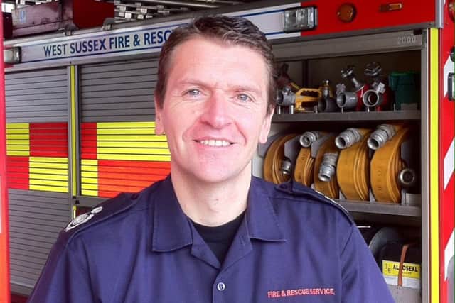 Gavin Watts, chief fire officer at West Sussex Fire and Rescue Service