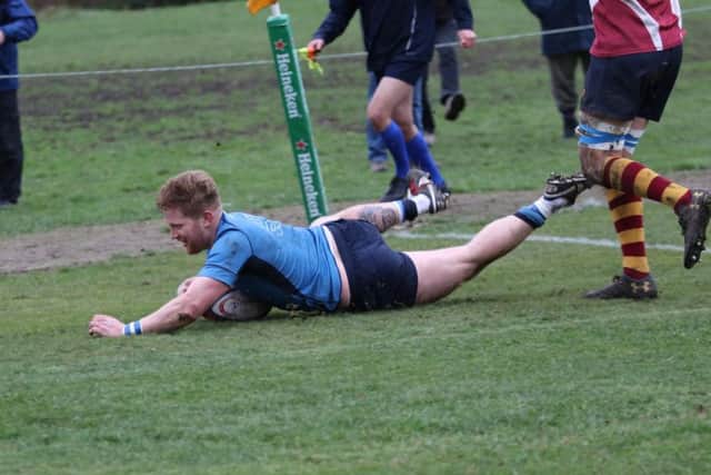 A Chi try for Harry Seaman / Picture by Alison Tanner