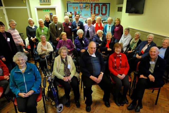 Members of Sapphire Stroke Club in Burgess Hill. Photo by Steve Robards
