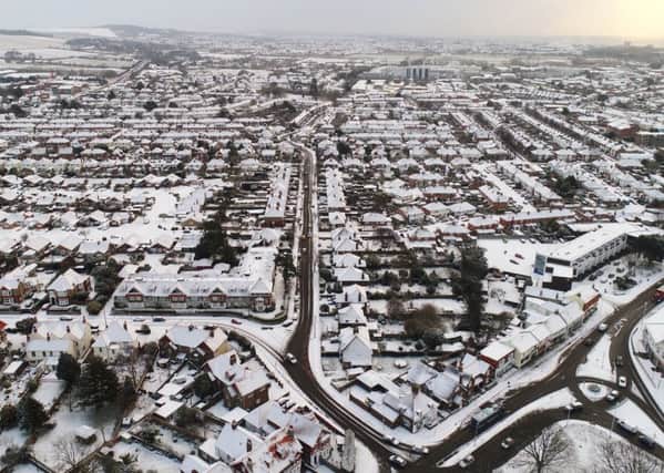 Worthing snow in 2018