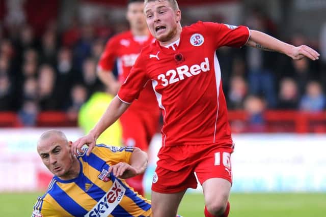 Crawley will face former player Nicky Adams at Bury