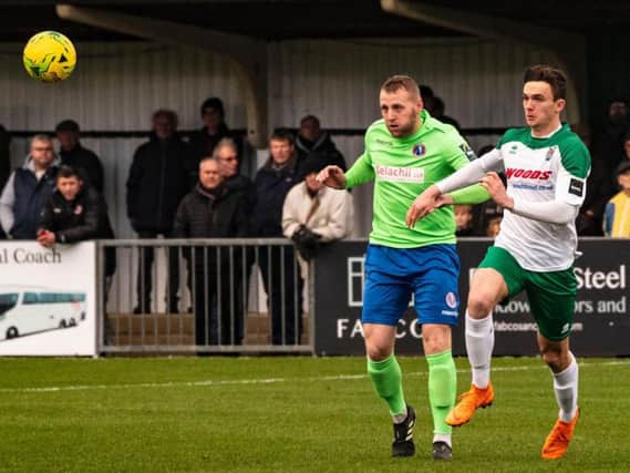 Dan Smith could be back in a Bognor shirt against Tonbridge / Picture by Tommy McMillan