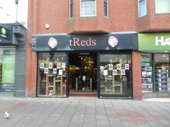 The tReds store in Worthing's Montague Street