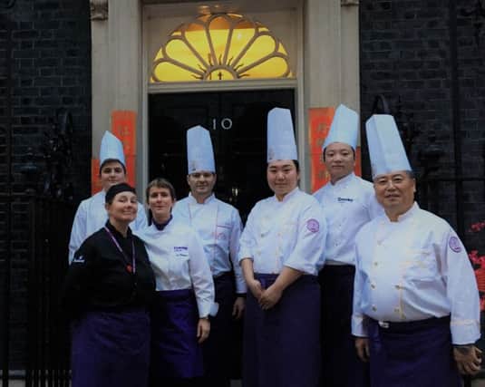 Crawley College students cook for the PM at 10 Downing Street