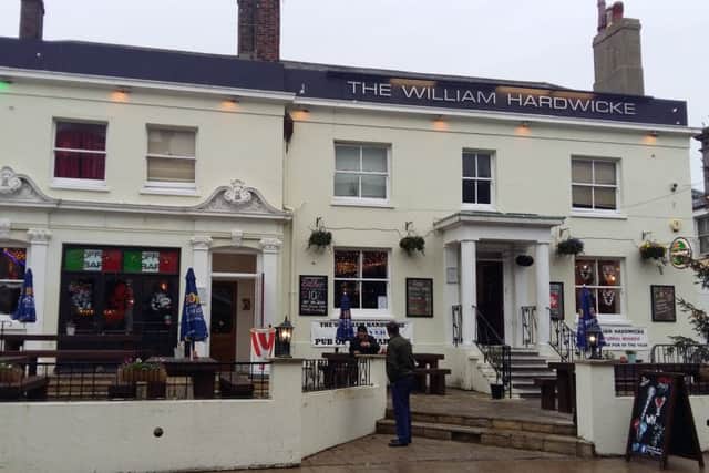 The offences took place at The William Hardwicke pub