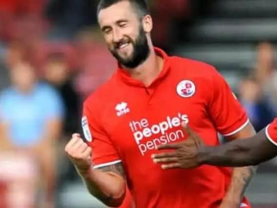 Ollie Palmer scored for Crawley Town. Picture by Steve Robards