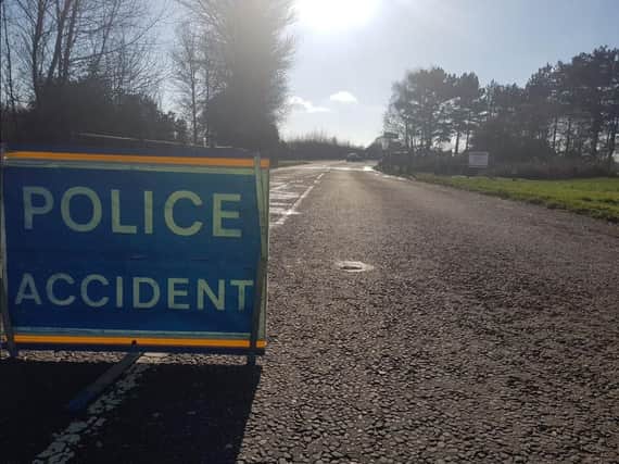 The scene of the collision. Picture: Sussex Roads Police