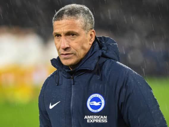 Brighton manager Chris Hughton. Picture by PW Sporting Photography