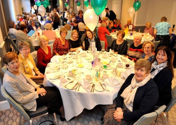 More than 80 members from 30 WIs gathered for the West Sussex Federation of Womens Institutes centenary lunch. Picture: Steve Robards SR1902557