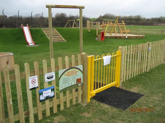 Sophie's Play Space, Hastings, is one of the playgrounds undergoing refurbishment