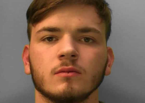 Connor Mackay, of St Leonards, was arrested in Brighton, photo by Sussex Police