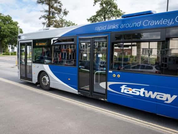 The current Fastway bus