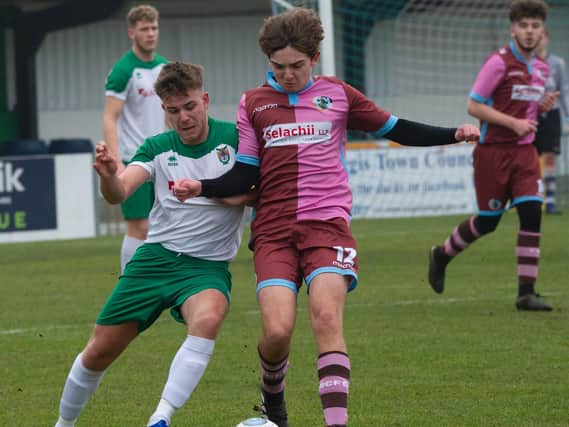 The Rocks U19s take the game to Corinthian Casuals / Picture by Tommy McMillan