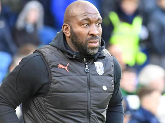 West Bromwich Albion boss Darren Moore. Picture by PW Sporting Photography.
