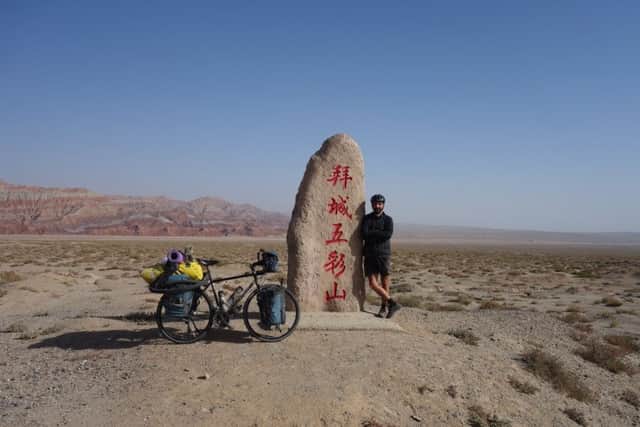 Harry Wiseman, Hastings to China cycle in aid of CALM SUS-190502-200339001
