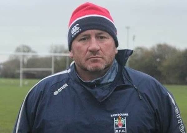 Eastbourne head coach Adrian Norwood
