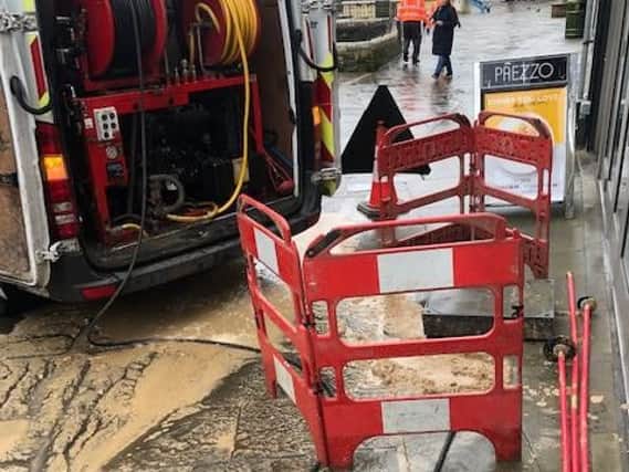 Engineers had to unblock several drains due to the fatberg