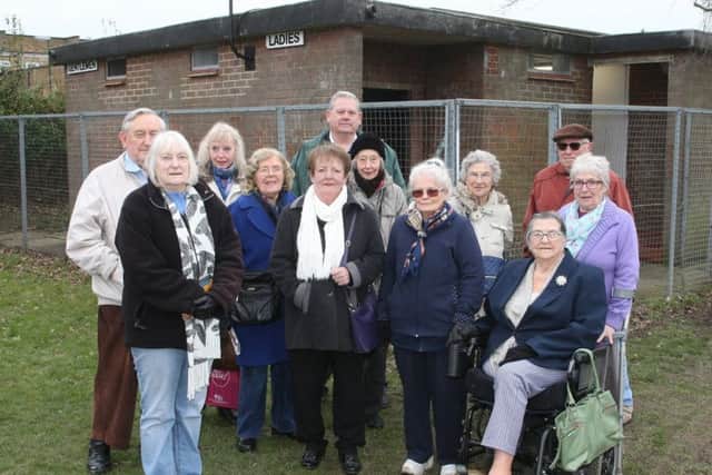 Members of the local Lib Dem parties called for new toilets in Lancing village centre last year