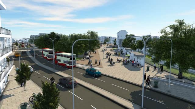 The Valley Gardens phase three works would see Old Steine remodelled