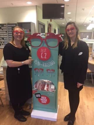 Hastings Specsavers who will be supporting Comic Relief SUS-190213-101352001