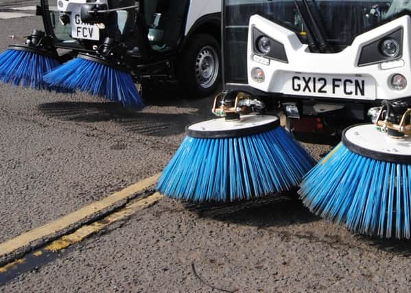 Two Cherwell District Council road sweepers NNL-180614-154144001