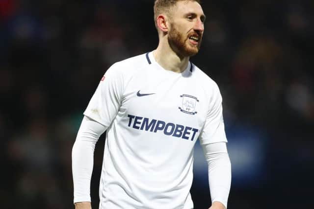 Preston North End's Louis Moult  (Photo by Mark Robinson/Getty Images)