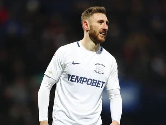 Preston North End's Louis Moult  (Photo by Mark Robinson/Getty Images)