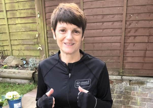 MIchaela Morgan from Horsham is set to take on the London Marathon for the Brain and Spine Foundation SUS-191202-154139001
