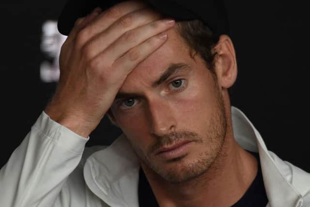 Andy Murray by GREG WOOD/AFP/Getty Images)