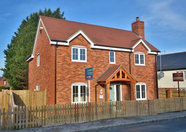 This brand new three/ four bedroom home in Billingshurst is on the market for a guide price of £595,000 with Comyn and James