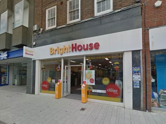 BrightHouse in London Road is set to close within two months. Picture courtesy of Google