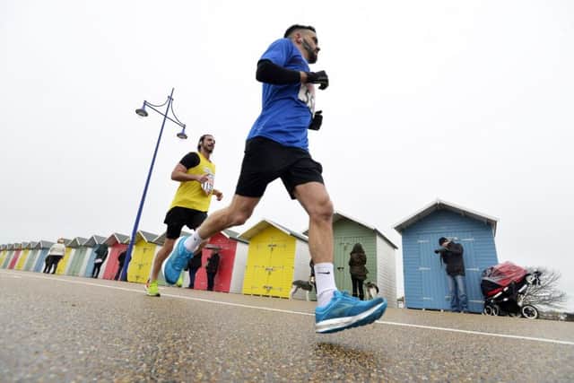 Eastbourne Half Marathon. Photo by Jon Rigby SUS-180503-072505001