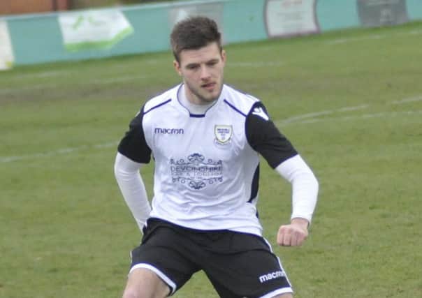 Sammy Bunn clipped the crossbar with a late free kick during Bexhill United's 1-0 defeat to Selsey