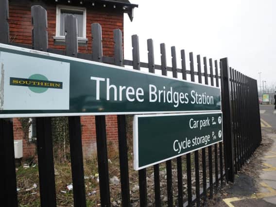 Three Bridges station