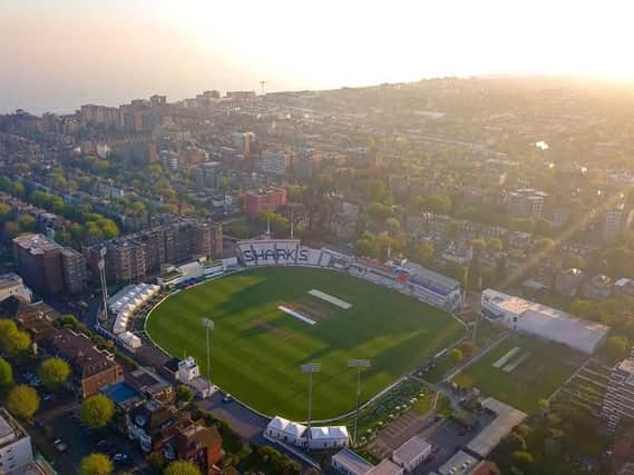 The 1st Central County Ground from above / Picture by Hugo Healy